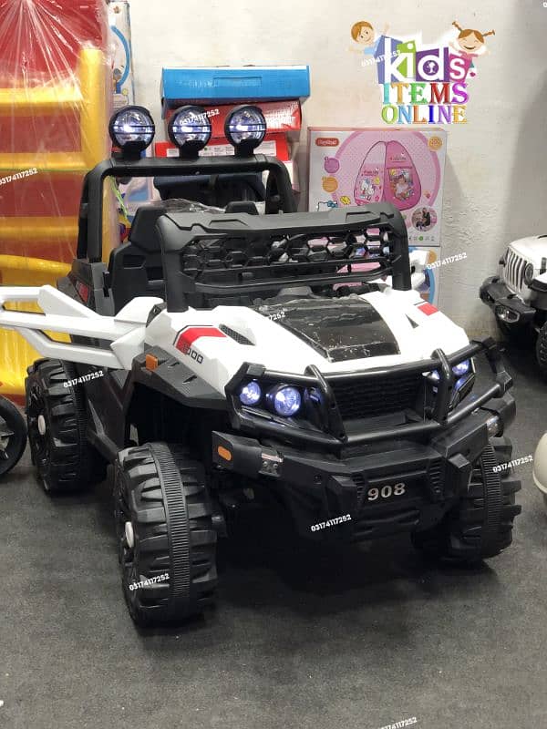 Kids Jeeps/KidsCars/Electric Rechargeable Jeeps/Cars/Bikes/RideOn Cars 2