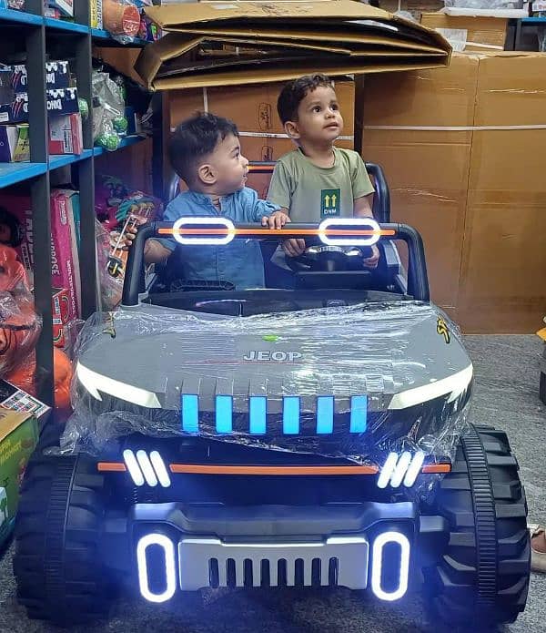 Kids Jeeps/KidsCars/Electric Rechargeable Jeeps/Cars/Bikes/RideOn Cars 4