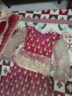 Bridal Lehnga Size Description Me Mention ha For Sale Nmbr 03108435617