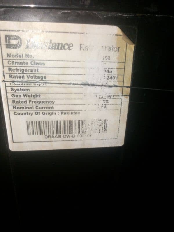 Dawlance small refrigerator for sale . like new condition. 100%working. 3