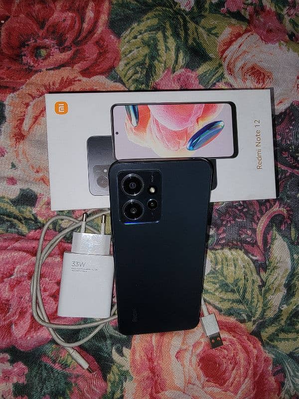 Redmi note 12 6+6GB Ram 128GB lush condition 2