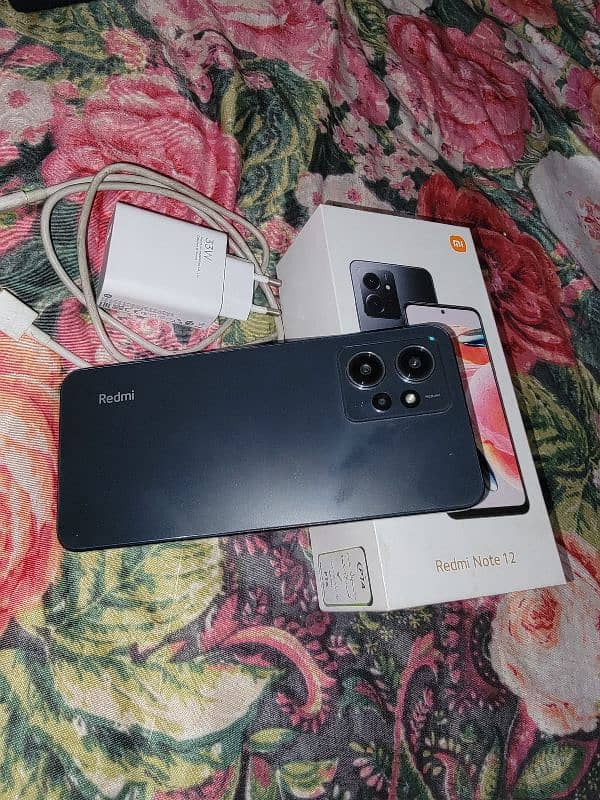 Redmi note 12 6+6GB Ram 128GB lush condition 3