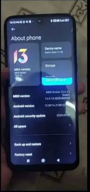 redmi note 11 4g 8/256gb 2