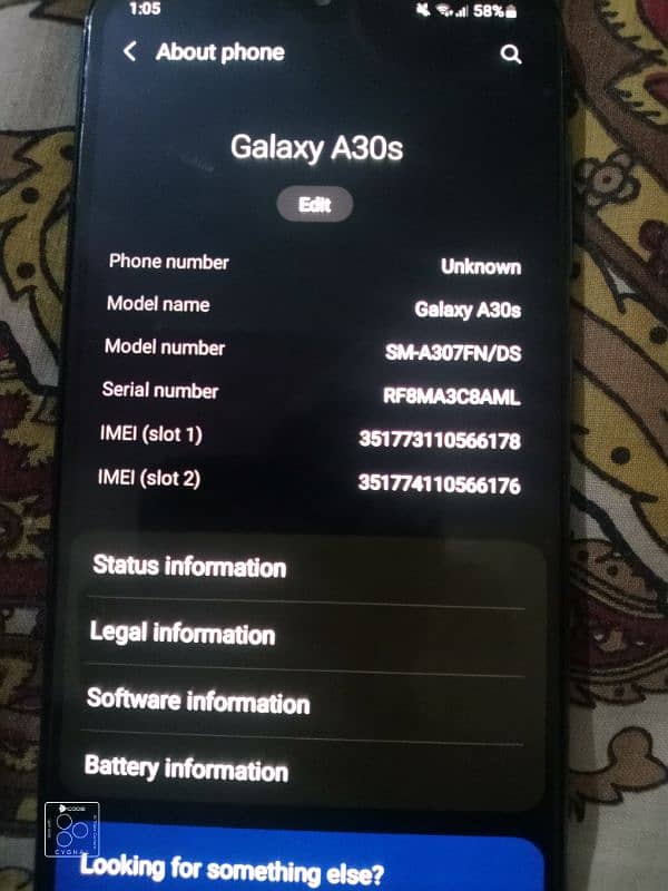 Samsung A30s non pta For sale 5