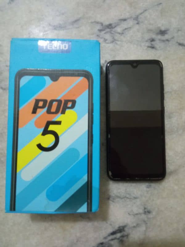 Tecno pop 5 sale urgent box charger 0