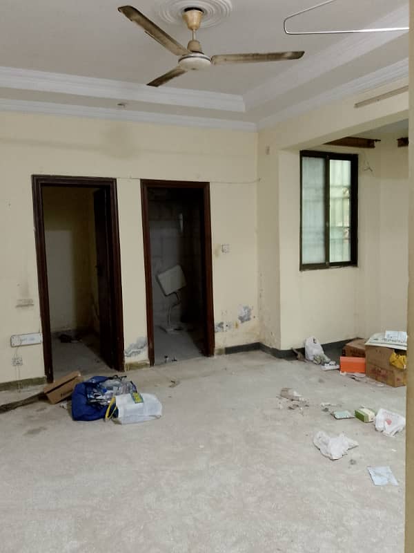 D type foundation location G 11 4 apartment available for rent on ground floor 2beds 2bath tv lounge Store room kitchen Near to Highway very prime location peaceful environment 03335043954 03005043954 6