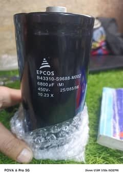 Capacitor 6800uf/450V