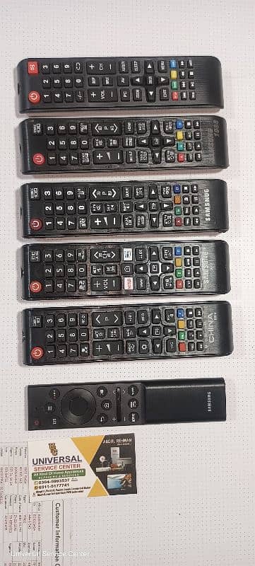 TV remotes 1