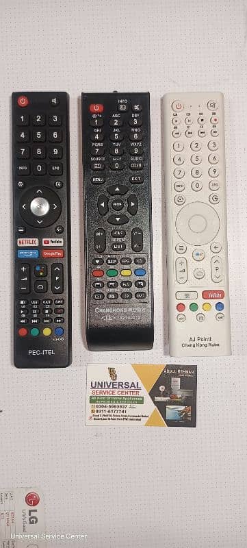 TV remotes 3