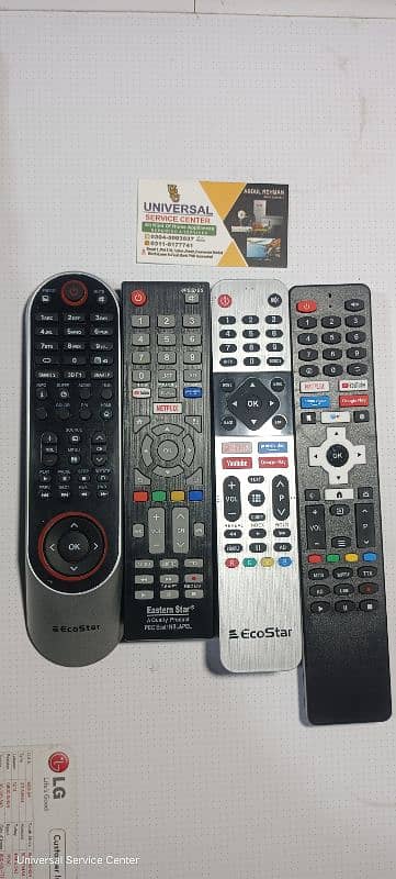 TV remotes 6