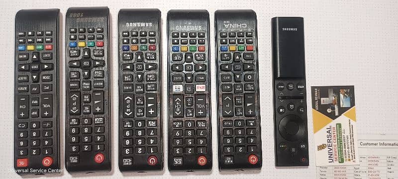 TV remotes 13