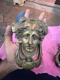 Vintage doorknocker Woman Art