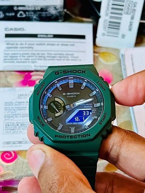 Casio G-Shock GA-B2100-3A Solar with Blutooth 6