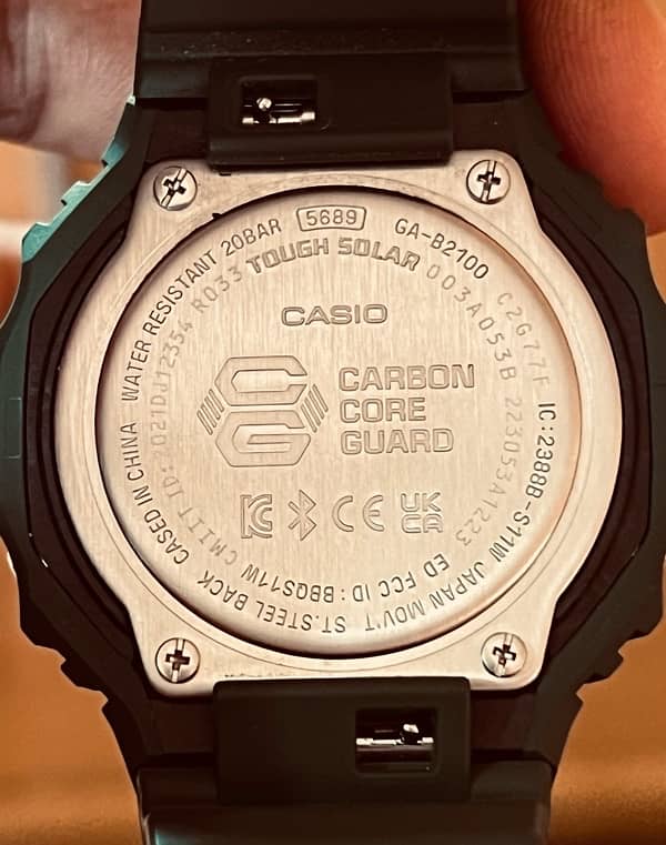 Casio G-Shock GA-B2100-3A Solar with Blutooth 13