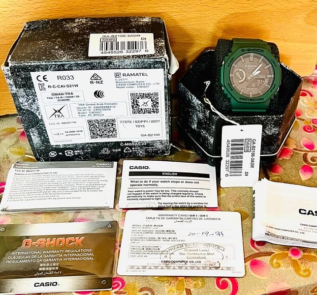 Casio G-Shock GA-B2100-3A Solar with Blutooth 15