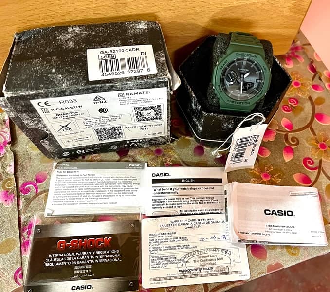 Casio G-Shock GA-B2100-3A Solar with Blutooth 16