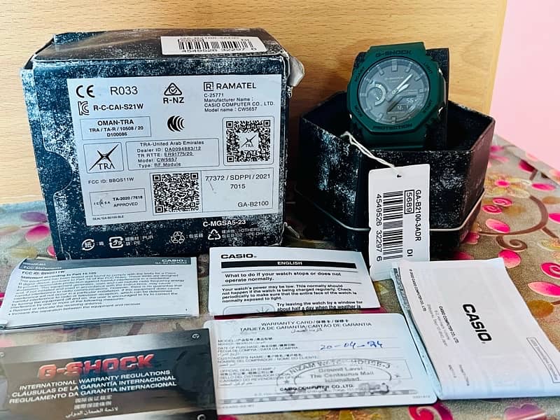 Casio G-Shock GA-B2100-3A Solar with Blutooth 17