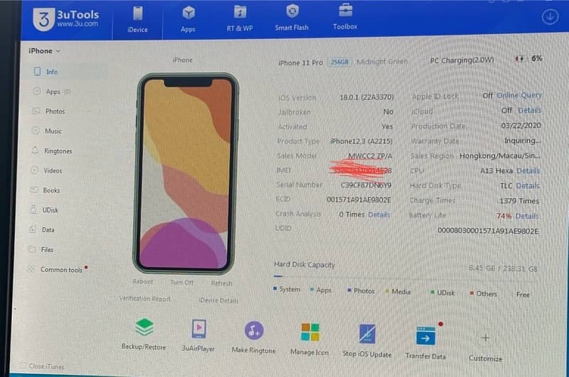 iphone 11 Pro 256gb Pta Approved (10/9) 1