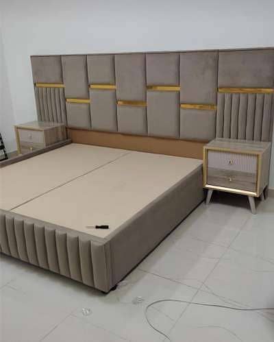 Bedset/Poshish Bed/King size bed/Double bed/Side table/Dressing table 11