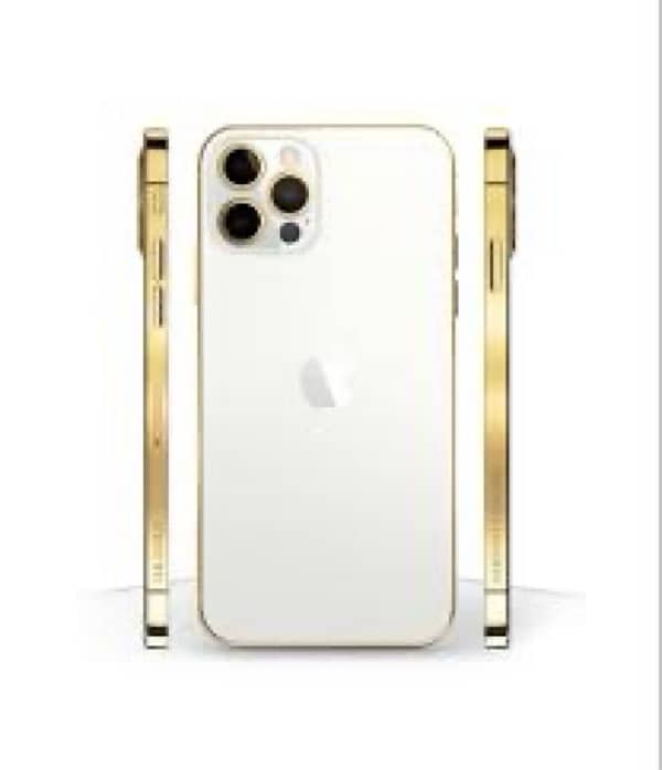 physical Dual sim Pta Approve IPhone 12 Pro Max Golden 2