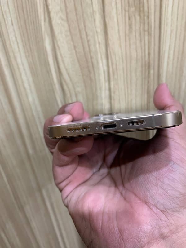 physical Dual sim Pta Approve IPhone 12 Pro Max Golden 6