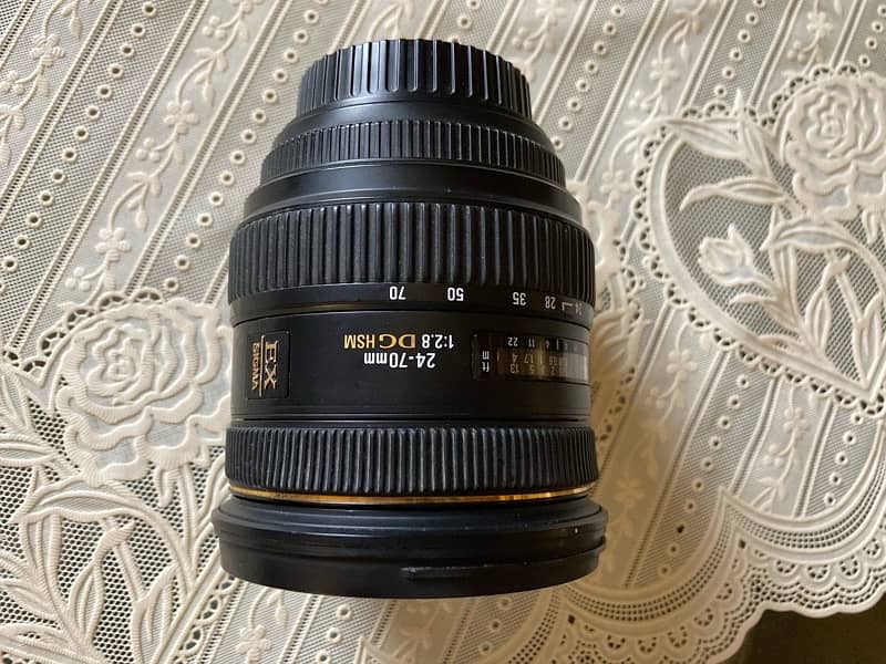 sigma 27-70mm F2.8 HSM for Canon 4