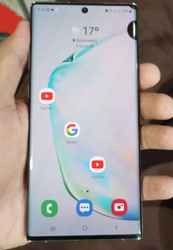 Samsung galaxy note 10 plus 8gb ram 256memory dual SIM patched proved 4