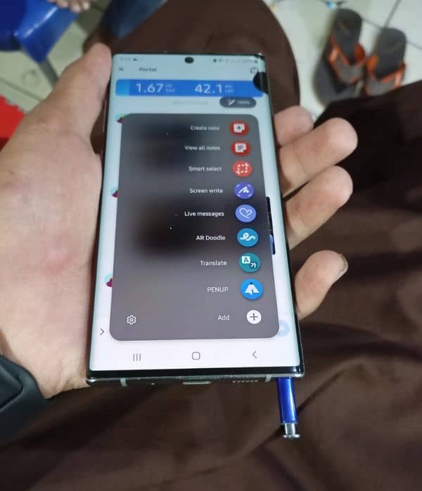 Samsung galaxy note 10 plus 8gb ram 256memory dual SIM patched proved 8