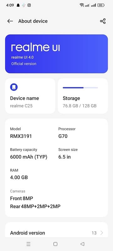 Realme C25 Complete Box 4