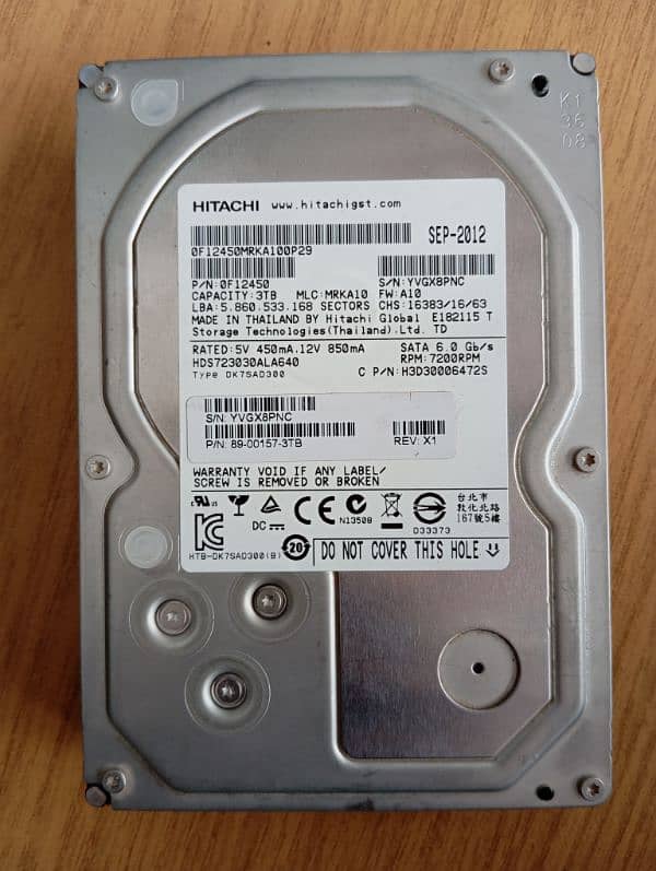 3TB Hard Disk 0