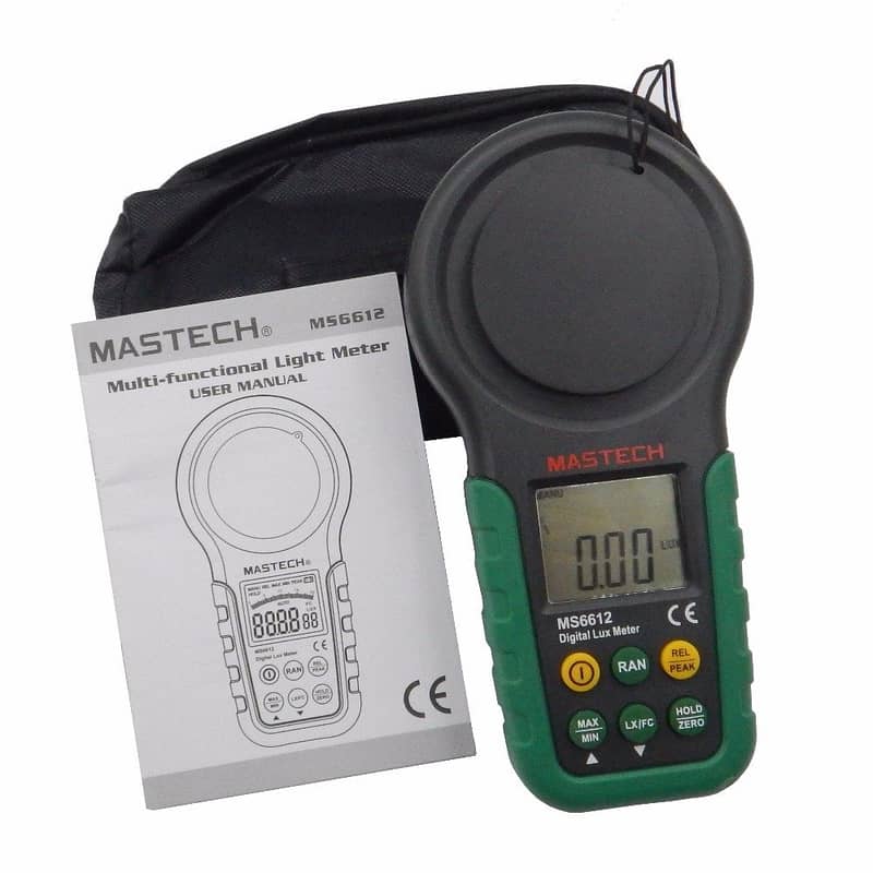 Digital Light Meter MS6612 MASTECH 2