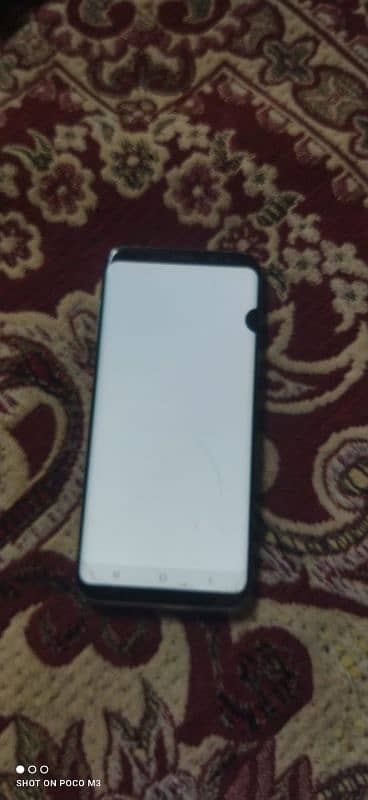 Galaxy S8+ single sim PTA official 4/64 1 dot glass crack all ok 2