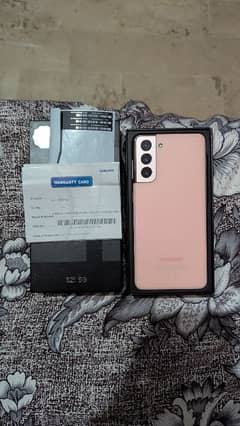 S21 8/256 dual physical sim official Approved with box it's 5g variant