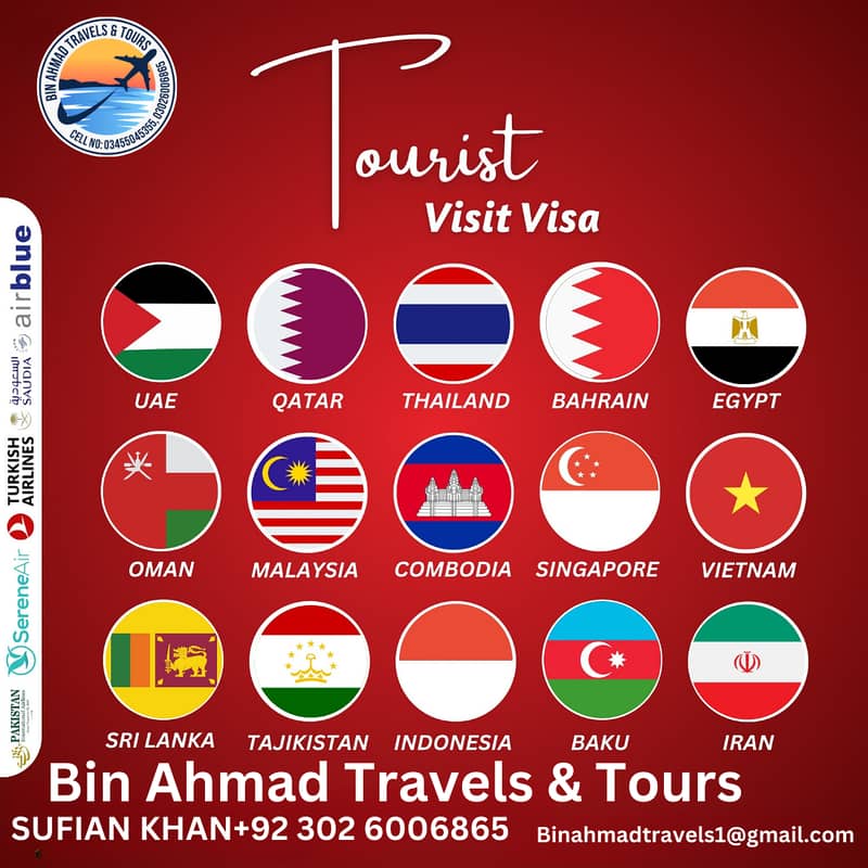 Umrah /Visit Visas/and All Air tickets Services 16