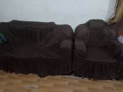 sofa set 6 seater used normal condition