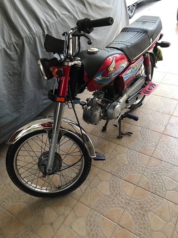 United 70 cc bike Modified by  honda 70 2