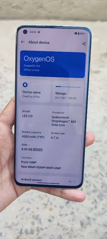 Oneplus 9 pro 5g 8/128 4