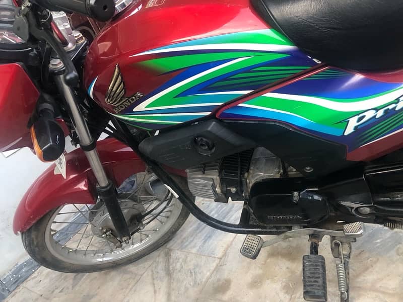 honda pridor Almost new bike, first hand use 3