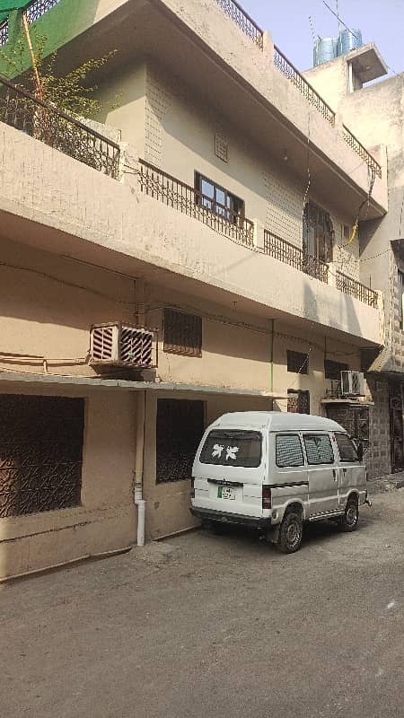 12 Marlas Double storey house of 9 Bedrooms in Jafria Calony Lahore 0