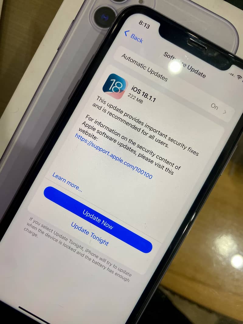 PTA approved Iphone 11 11