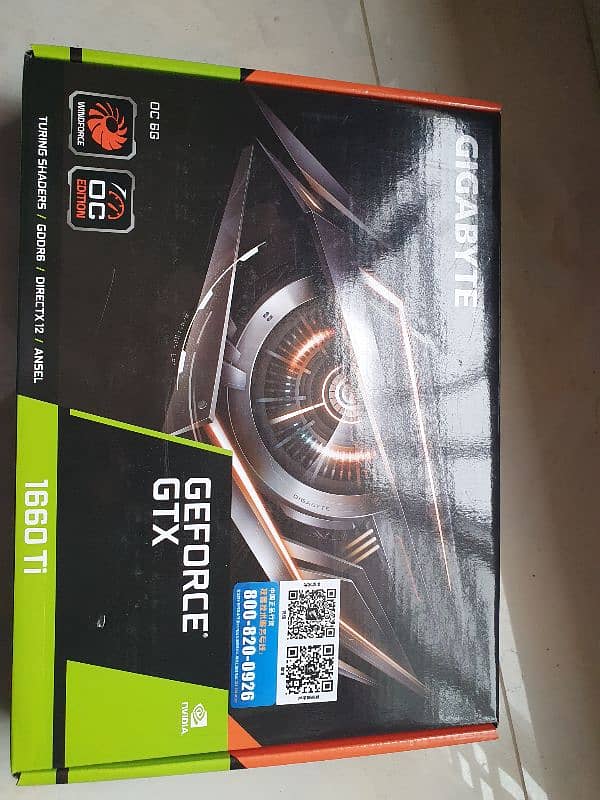 Gigabyte GTX 1660Ti 6GB Graphics Card 1