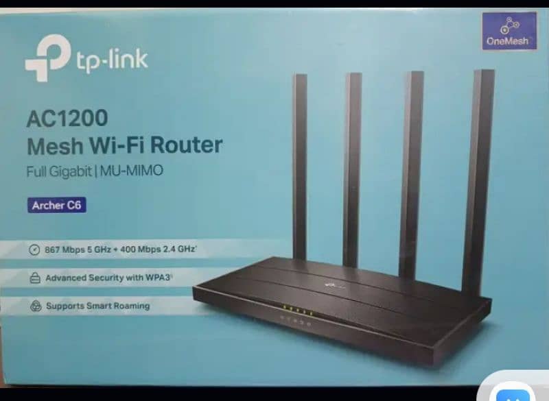 AC1200 Wireless MU-MIMO Gigabit Router 0