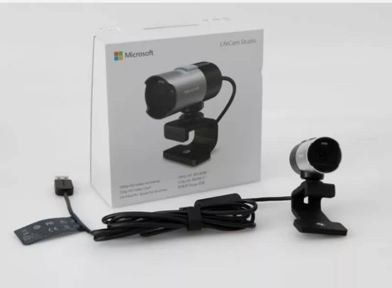 Microsoft LifeCam Studio 1080p HD cam - Gray 0