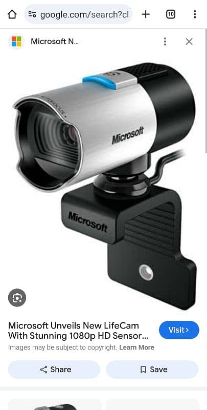 Microsoft LifeCam Studio 1080p HD cam - Gray 1