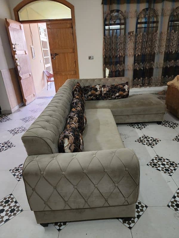 6 Seater Big Size L Shape Sofa 3