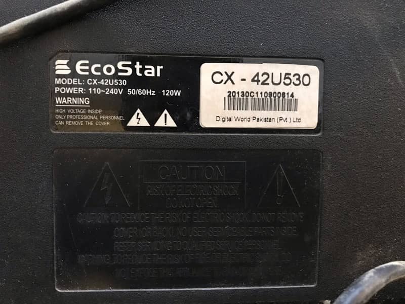 EcoStar 35-inch LED TV 1