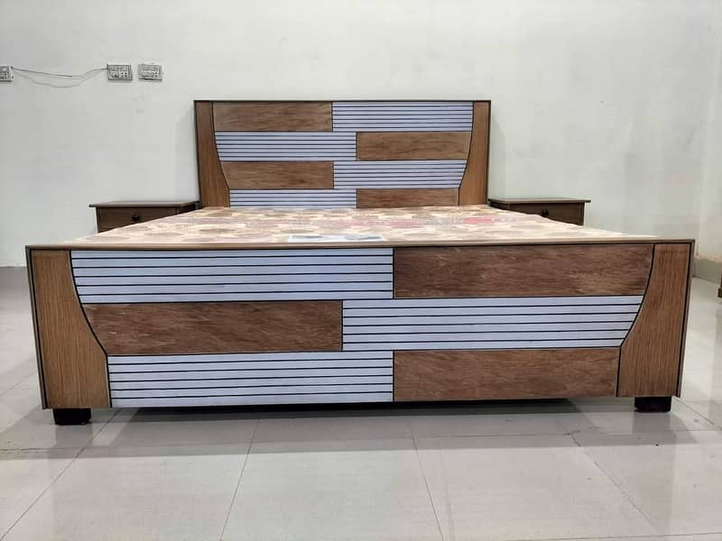 Bed set / King Size bed / Double Bed / Wooden bed 1