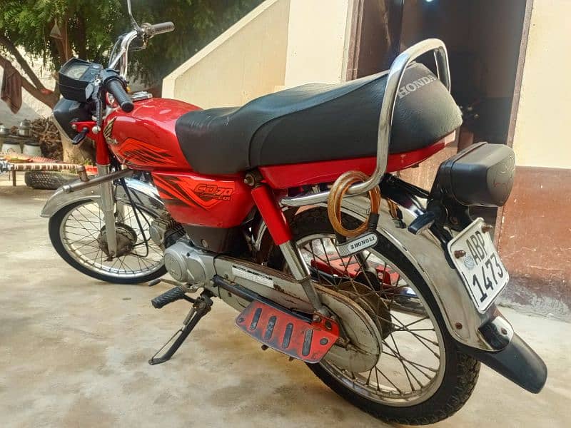 Honda Cd 70 2020 model 10/10 condition 2