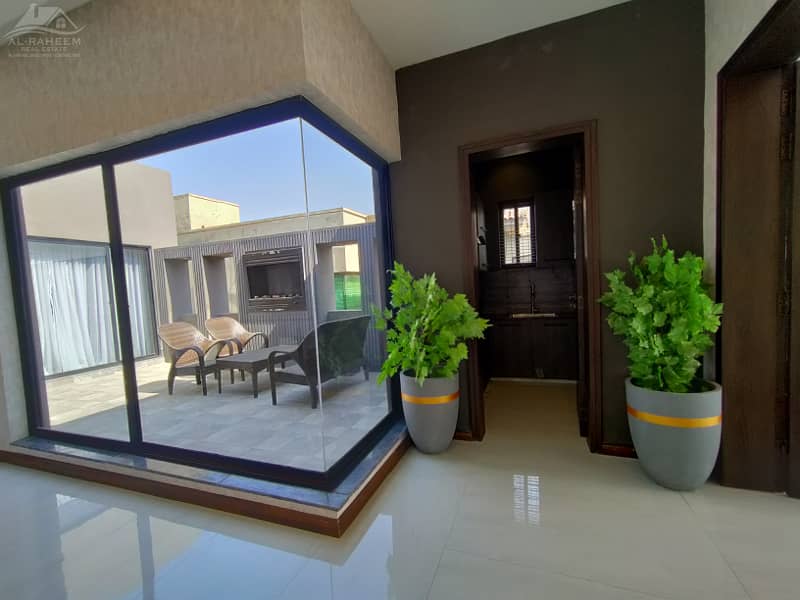 FACING PARK SLIGHTLY USED MODERN MAZER MUNIR ONE KANAL HOUSE FOR SALE IN DHA PHASE 4 28