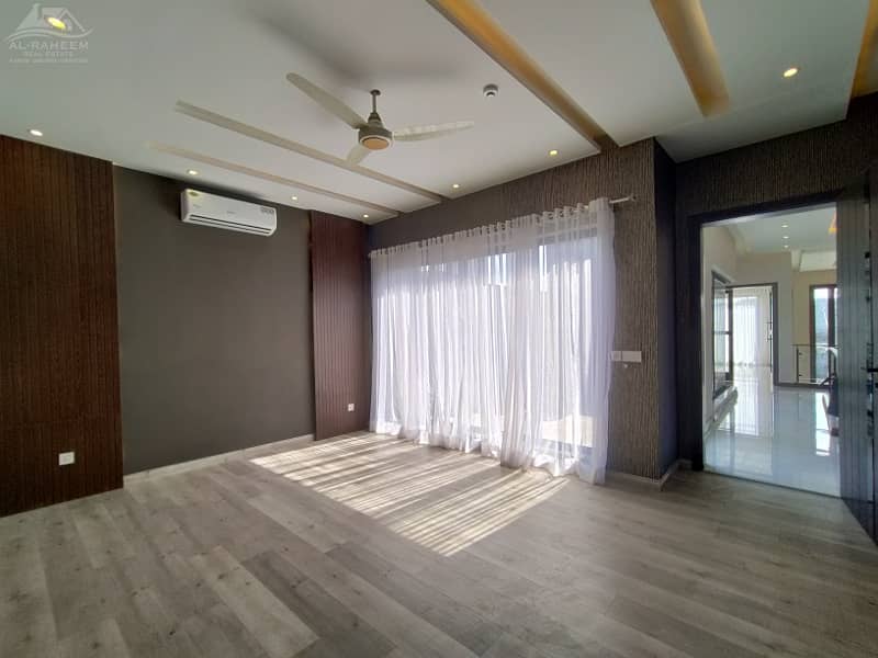 FACING PARK SLIGHTLY USED MODERN MAZER MUNIR ONE KANAL HOUSE FOR SALE IN DHA PHASE 4 34